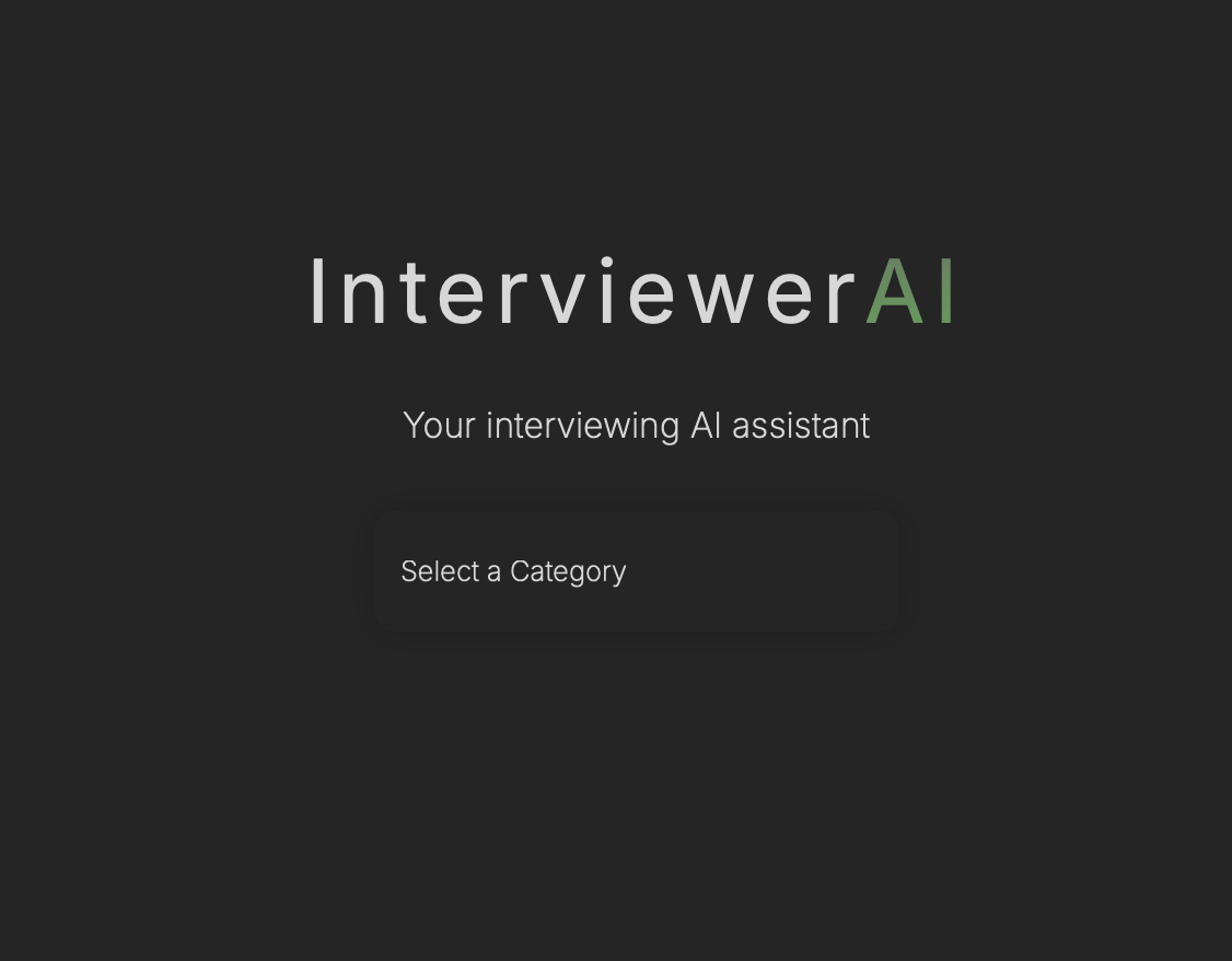 picture of the interviewer ai app
